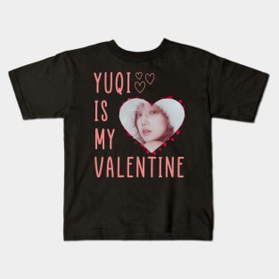 Yuqi Is My Valentine (G)I-dle Kids T-Shirt